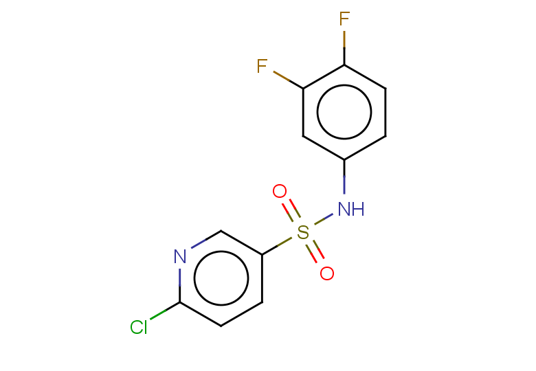 6-chloro-N-(3,4-difluorophenyl)pyridine-3-sulfonamide