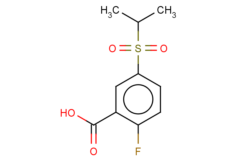 2-fluoro-5-(propane-2-sulfonyl)benzoic acid