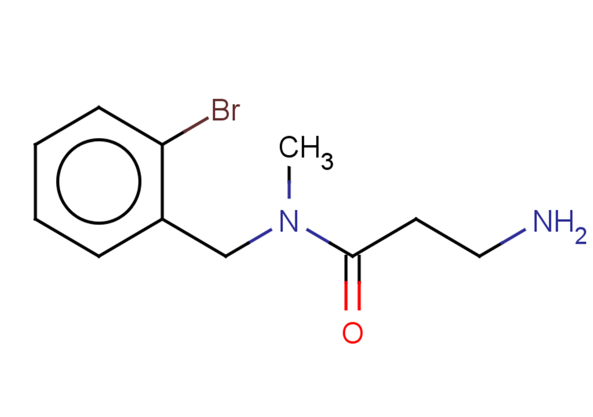3-amino-N-[(2-bromophenyl)methyl]-N-methylpropanamide