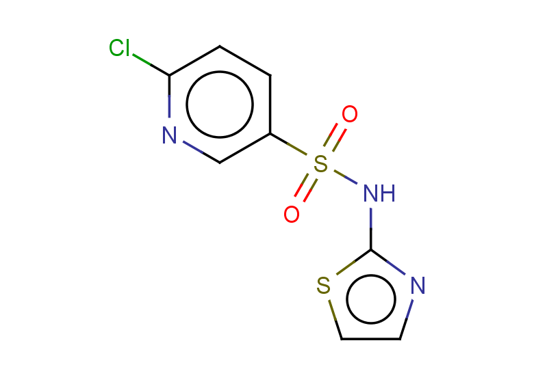 6-chloro-N-(1,3-thiazol-2-yl)pyridine-3-sulfonamide