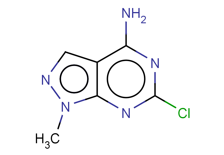 6-chloro-1-methyl-1H-pyrazolo[3,4-d]pyrimidin-4-amine