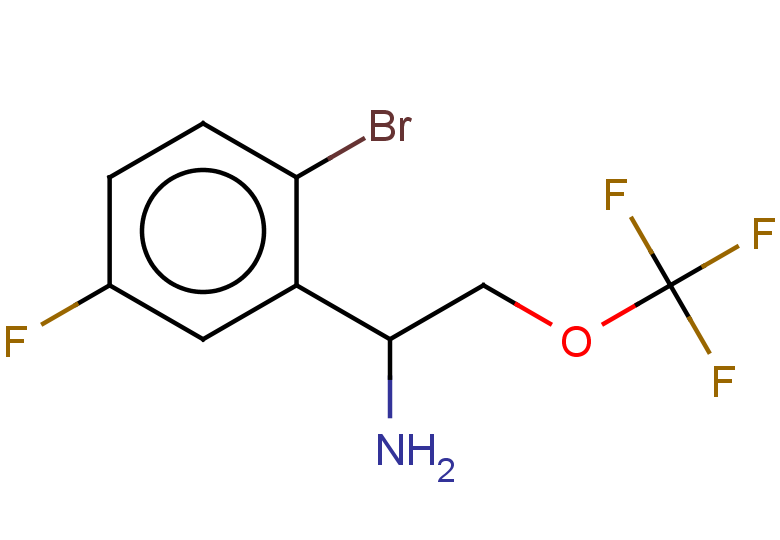 1-(2-bromo-5-fluorophenyl)-2-(trifluoromethoxy)ethan-1-amine