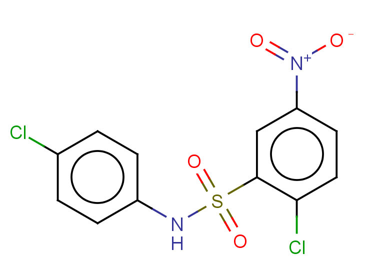 2-chloro-N-(4-chlorophenyl)-5-nitrobenzene-1-sulfonamide