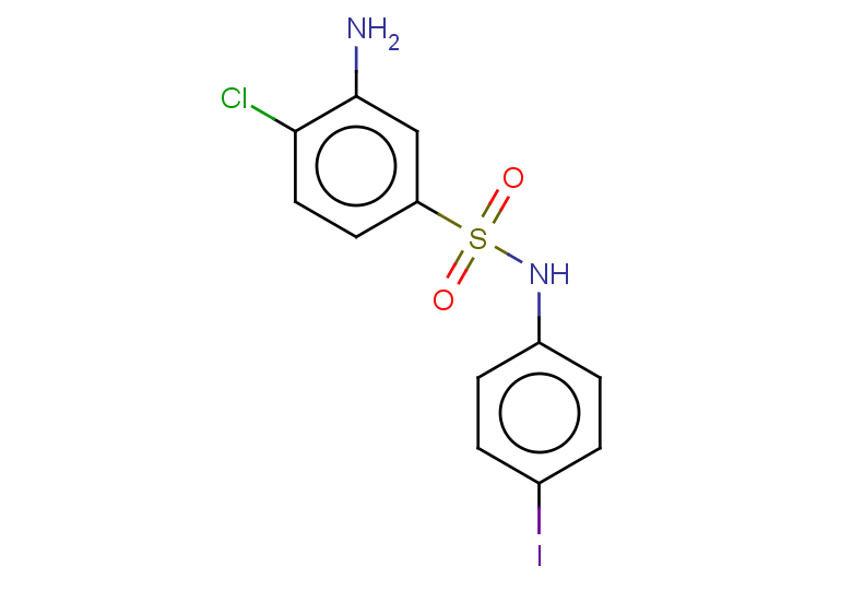 3-amino-4-chloro-N-(4-iodophenyl)benzene-1-sulfonamide