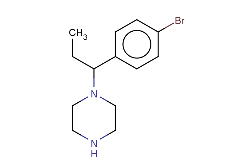 1-[1-(4-bromophenyl)propyl]piperazine