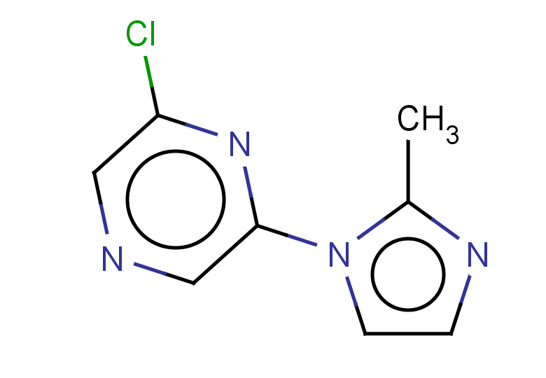 2-chloro-6-(2-methyl-1H-imidazol-1-yl)pyrazine