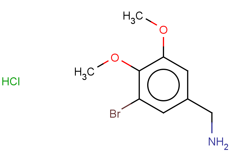 (3-bromo-4,5-dimethoxyphenyl)methanamine hydrochloride