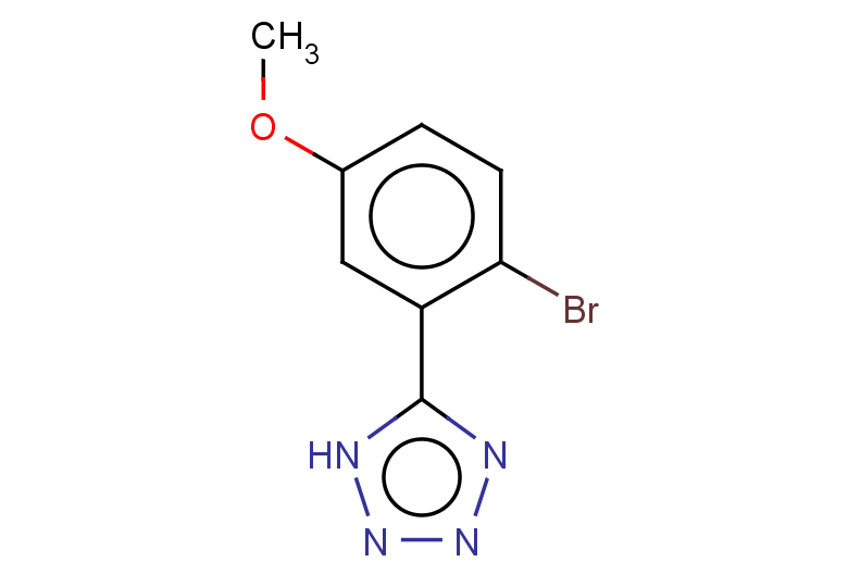 5-(2-bromo-5-methoxyphenyl)-1H-1,2,3,4-tetrazole