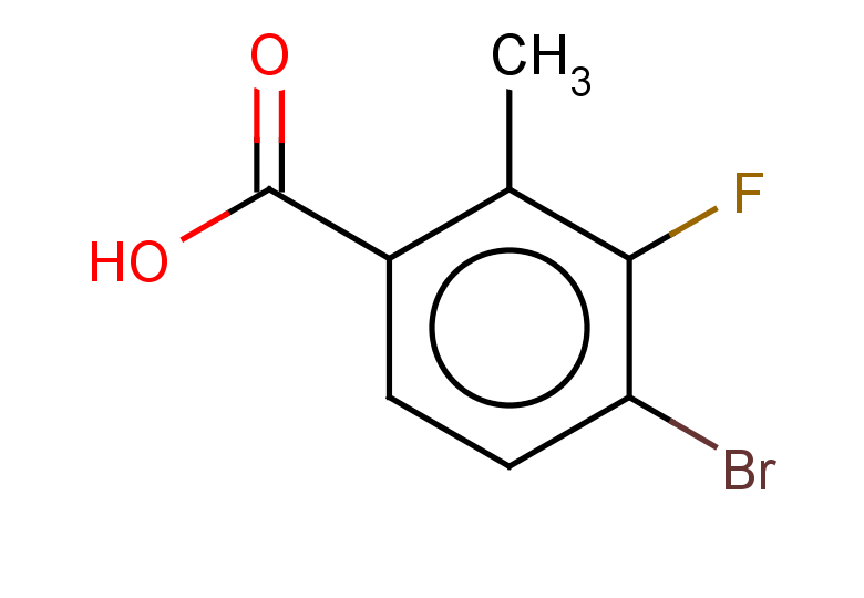 4-bromo-3-fluoro-2-methylbenzoic acid