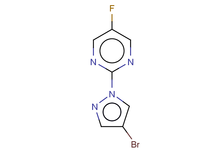2-(4-bromo-1H-pyrazol-1-yl)-5-fluoropyrimidine