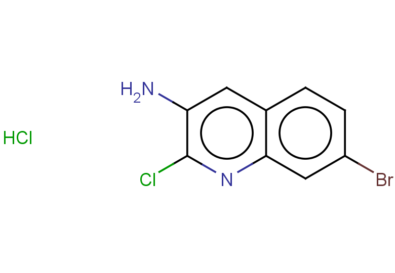 7-bromo-2-chloroquinolin-3-amine hydrochloride
