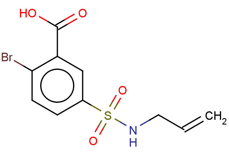 2-bromo-5-[(prop-2-en-1-yl)sulfamoyl]benzoic acid
