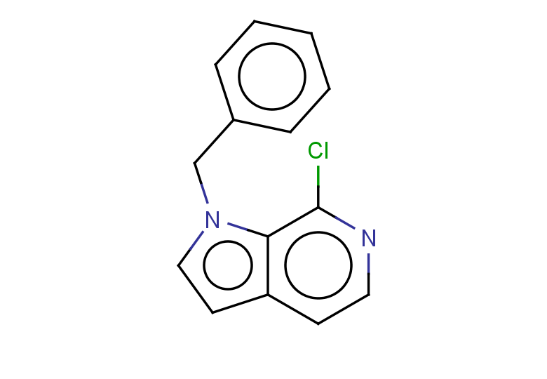1-benzyl-7-chloro-1H-pyrrolo[2,3-c]pyridine