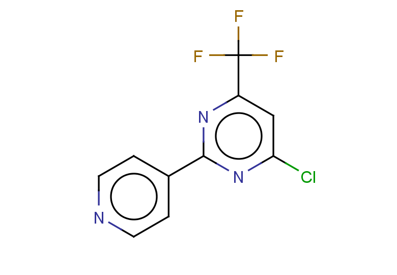 4-chloro-2-(pyridin-4-yl)-6-(trifluoromethyl)pyrimidine