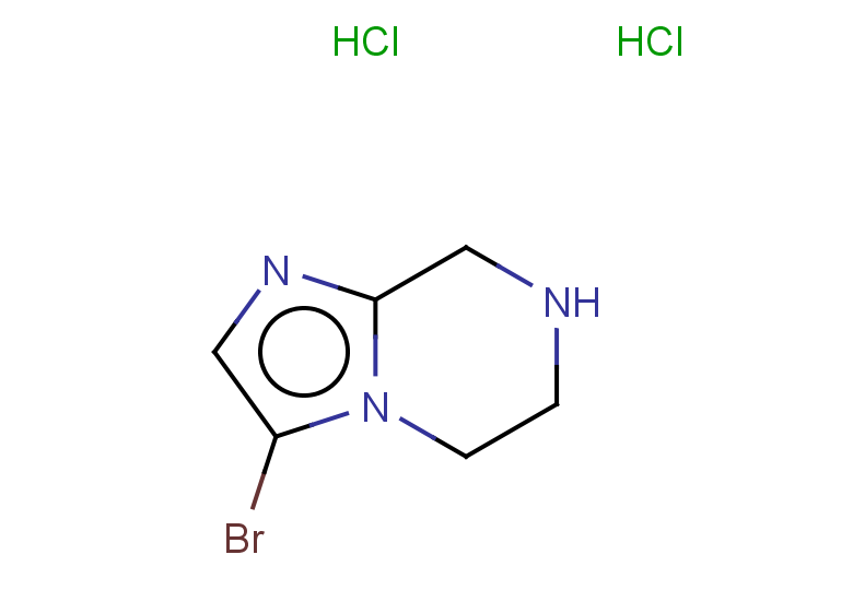 3-bromo-5H,6H,7H,8H-imidazo[1,2-a]pyrazine dihydrochloride