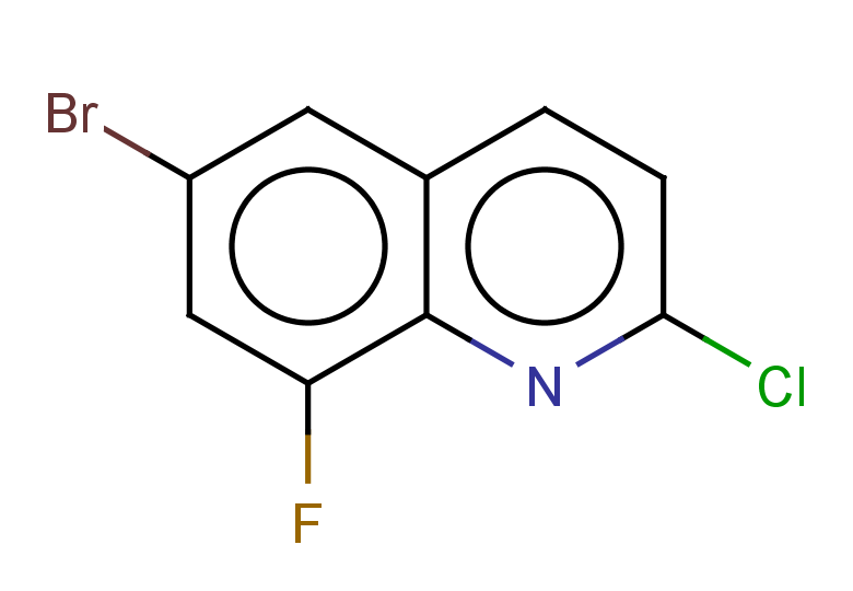 6-bromo-2-chloro-8-fluoroquinoline