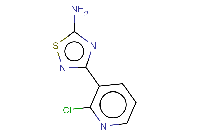 3-(2-chloropyridin-3-yl)-1,2,4-thiadiazol-5-amine