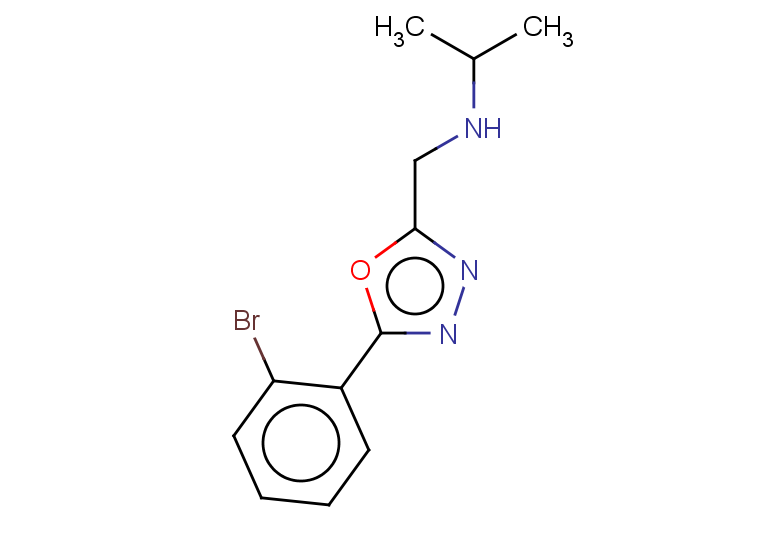 {[5-(2-bromophenyl)-1,3,4-oxadiazol-2-yl]methyl}(propan-2-yl)amine