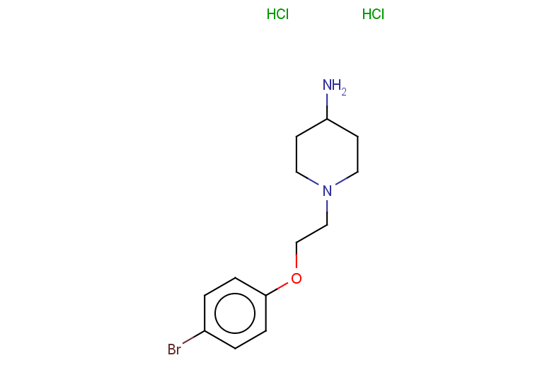 1-[2-(4-bromophenoxy)ethyl]piperidin-4-amine dihydrochloride