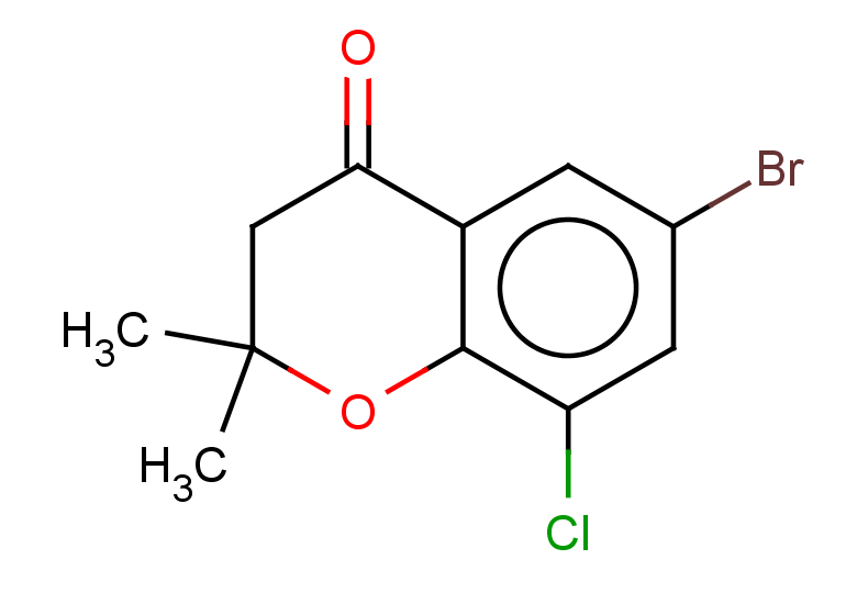 6-bromo-8-chloro-2,2-dimethyl-3,4-dihydro-2H-1-benzopyran-4-one
