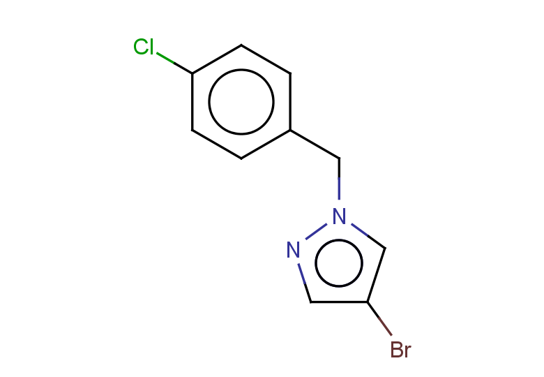 4-bromo-1-[(4-chlorophenyl)methyl]-1H-pyrazole