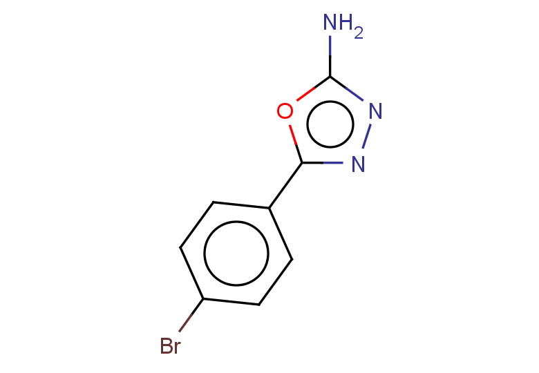 5-(4-bromophenyl)-1,3,4-oxadiazol-2-amine