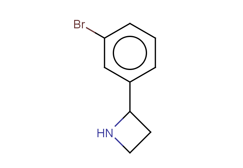 2-(3-bromophenyl)azetidine