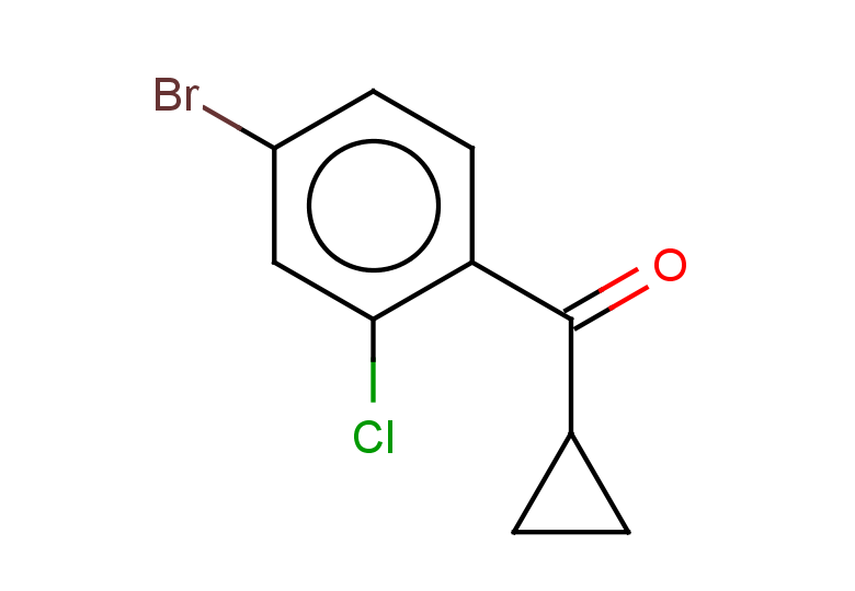 (4-bromo-2-chlorophenyl)(cyclopropyl)methanone