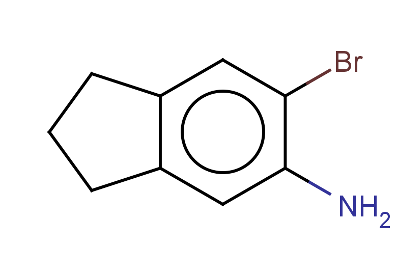 6-bromo-2,3-dihydro-1H-inden-5-amine