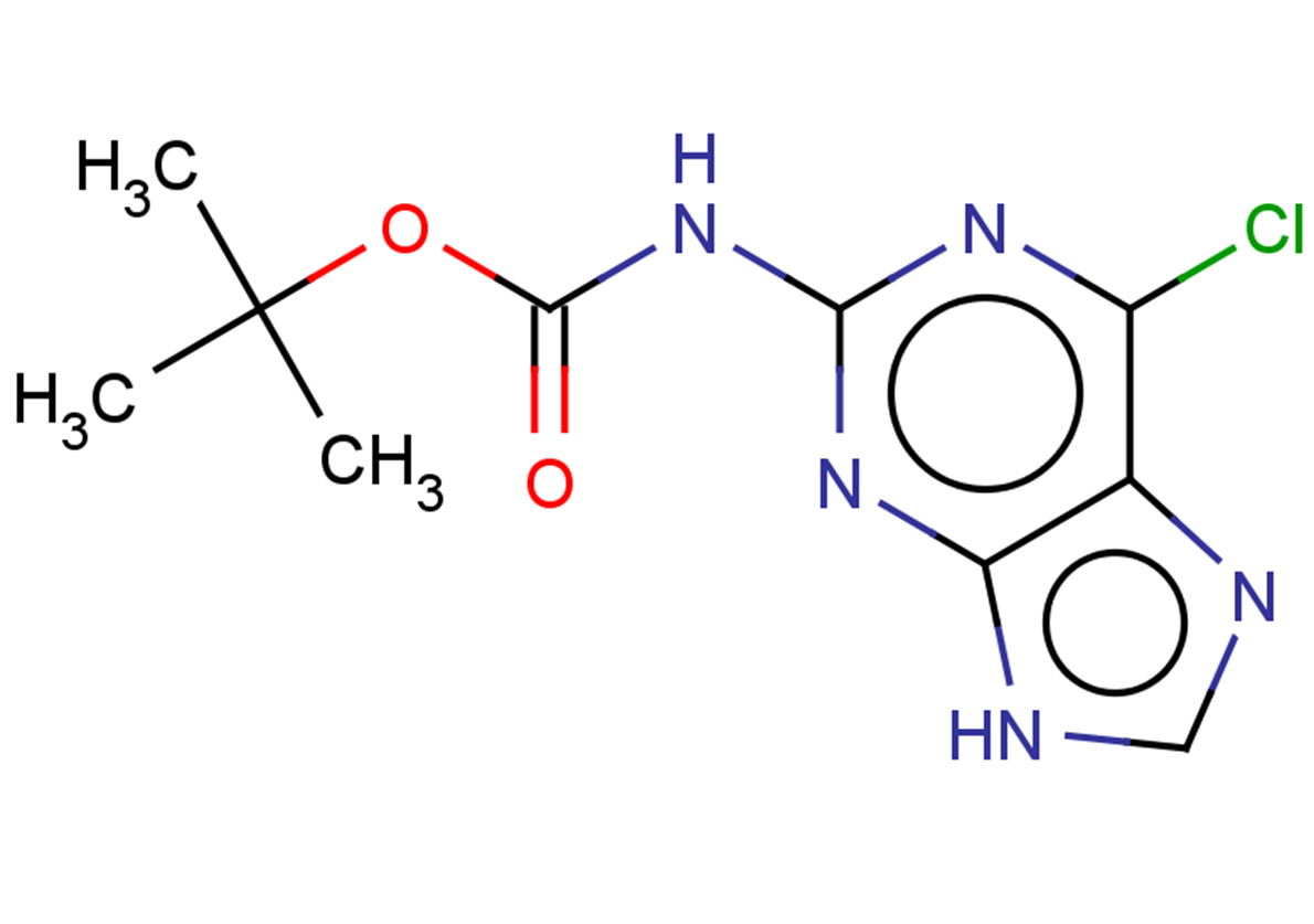 tert-butyl N-(6-chloro-9H-purin-2-yl)carbamate