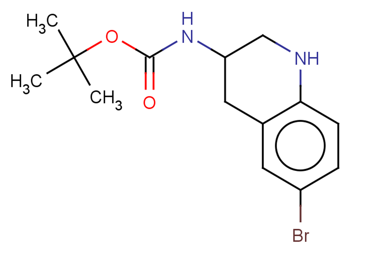 tert-butyl N-(6-bromo-1,2,3,4-tetrahydroquinolin-3-yl)carbamate
