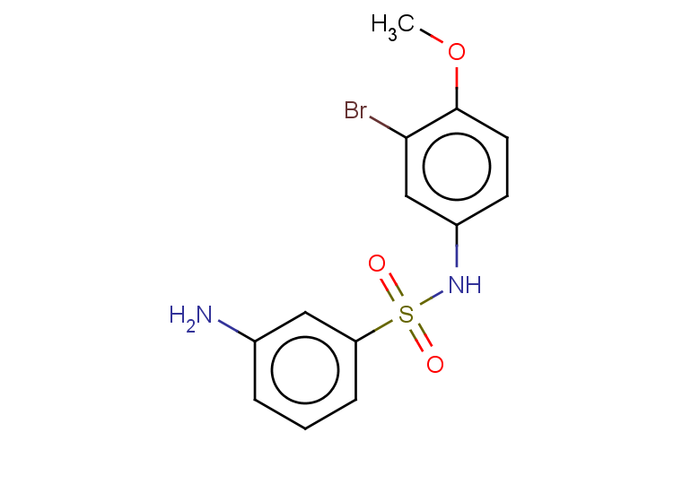 3-amino-N-(3-bromo-4-methoxyphenyl)benzene-1-sulfonamide