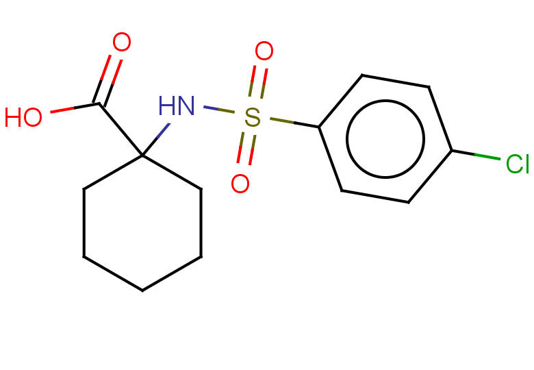 1-(4-chlorobenzenesulfonamido)cyclohexane-1-carboxylic acid