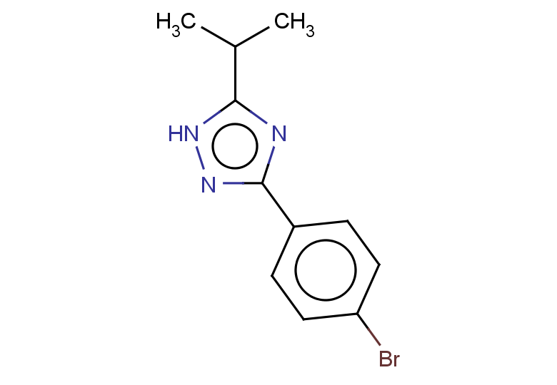 3-(4-bromophenyl)-5-(propan-2-yl)-1H-1,2,4-triazole