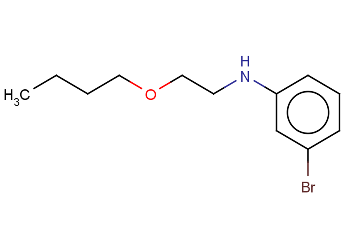 3-bromo-N-(2-butoxyethyl)aniline