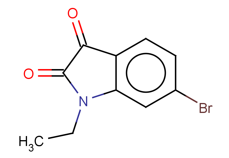 6-bromo-1-ethyl-2,3-dihydro-1H-indole-2,3-dione