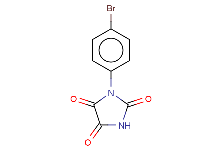 1-(4-bromophenyl)imidazolidine-2,4,5-trione