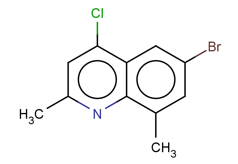 6-bromo-4-chloro-2,8-dimethylquinoline