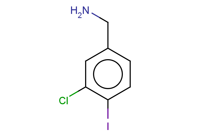 (3-chloro-4-iodophenyl)methanamine