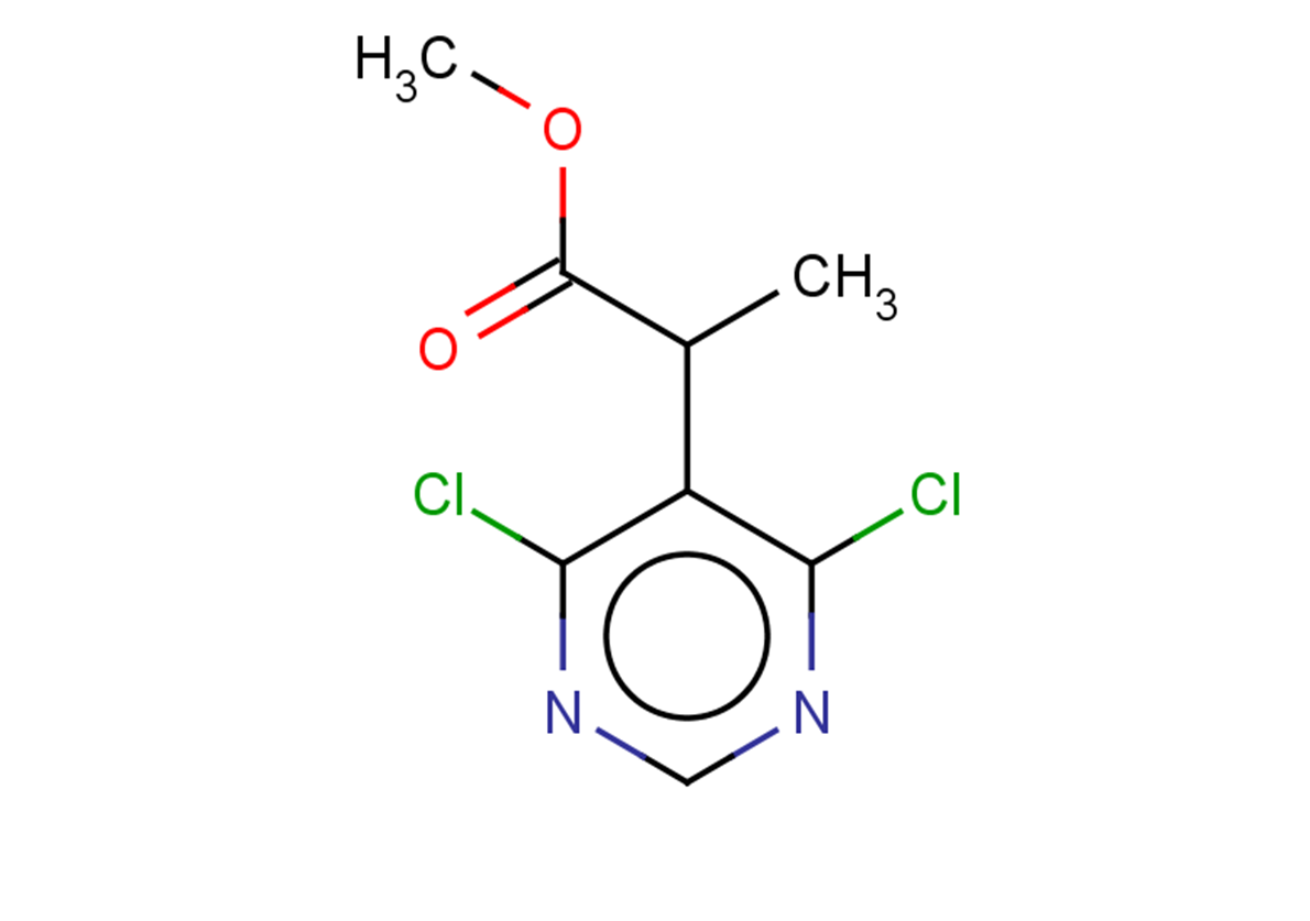 methyl 2-(4,6-dichloropyrimidin-5-yl)propanoate