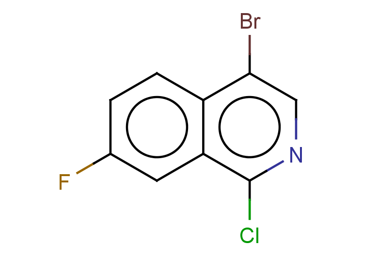 4-bromo-1-chloro-7-fluoroisoquinoline