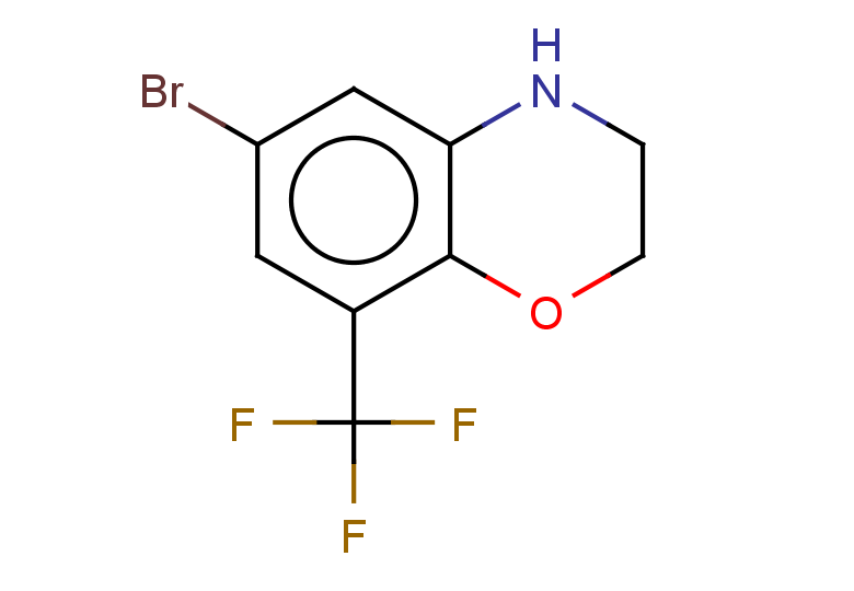 6-bromo-8-(trifluoromethyl)-3,4-dihydro-2H-1,4-benzoxazine