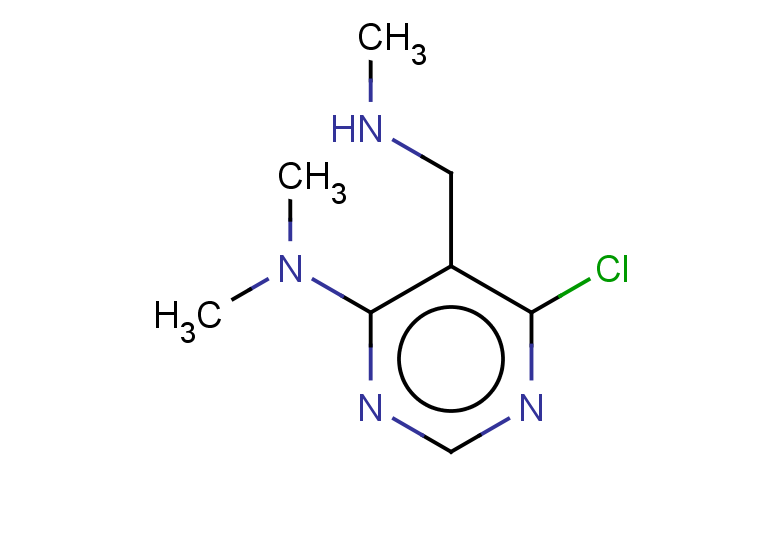 6-chloro-N,N-dimethyl-5-[(methylamino)methyl]pyrimidin-4-amine