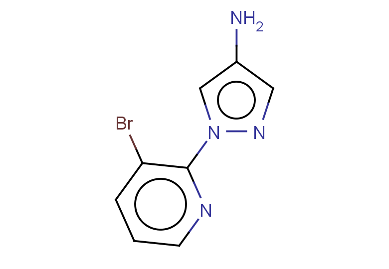 1-(3-bromopyridin-2-yl)-1H-pyrazol-4-amine