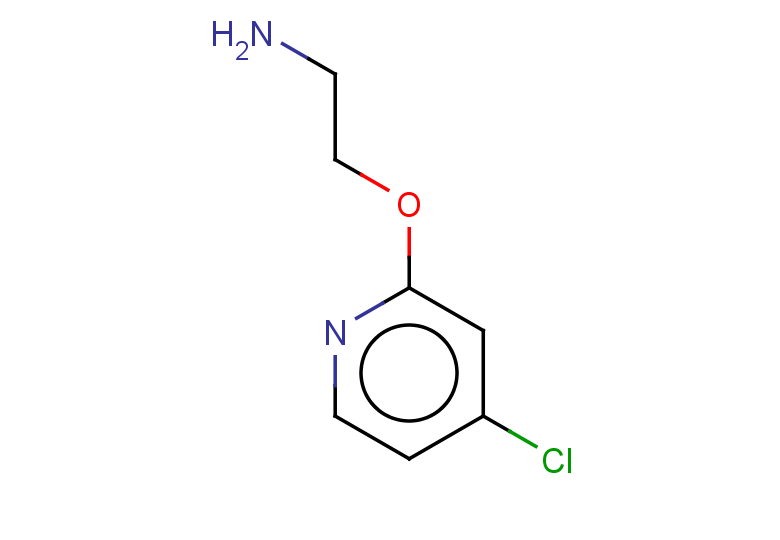 2-(2-aminoethoxy)-4-chloropyridine