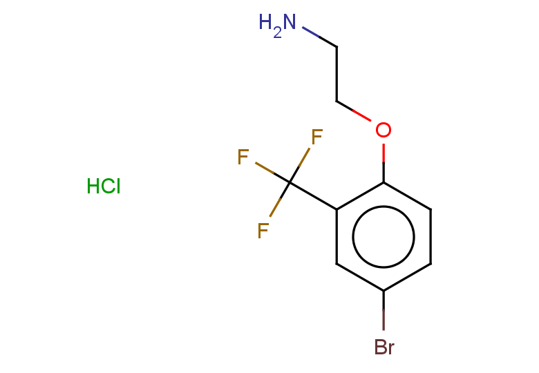 1-(2-aminoethoxy)-4-bromo-2-(trifluoromethyl)benzene hydrochloride