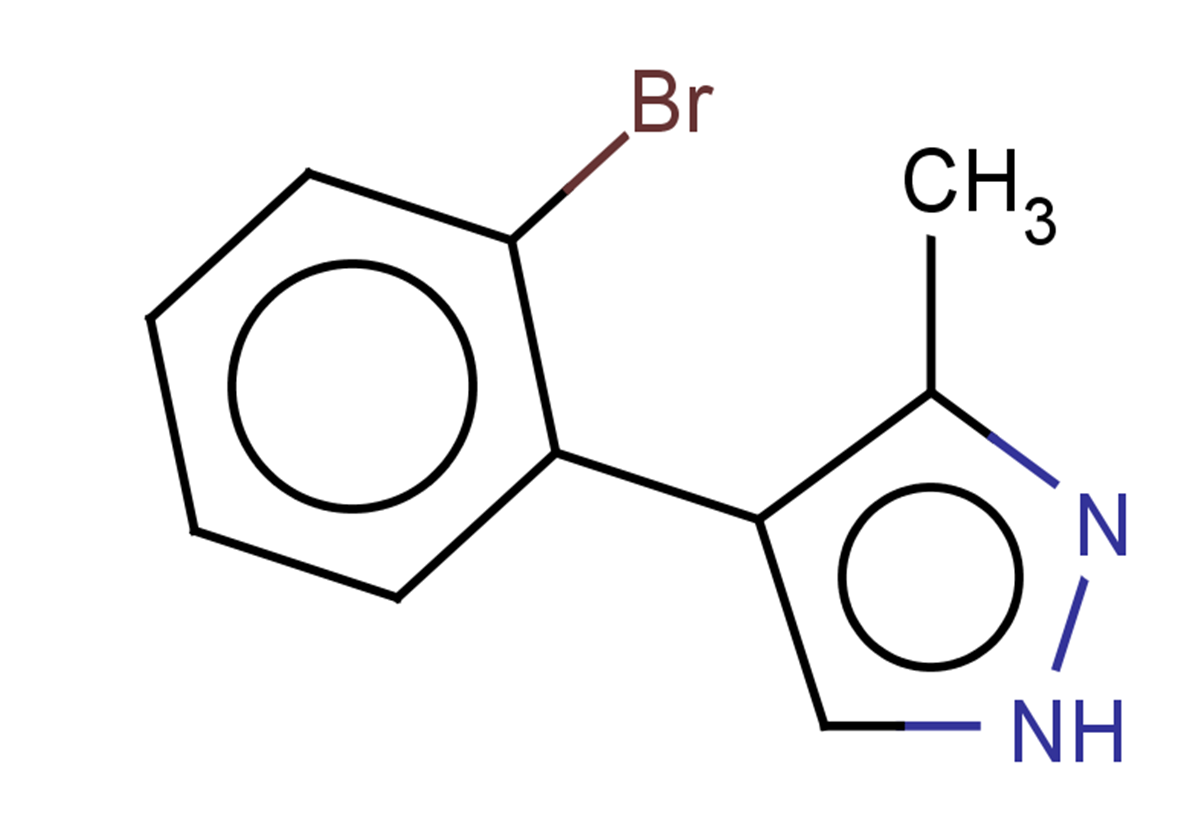 4-(2-bromophenyl)-3-methyl-1H-pyrazole