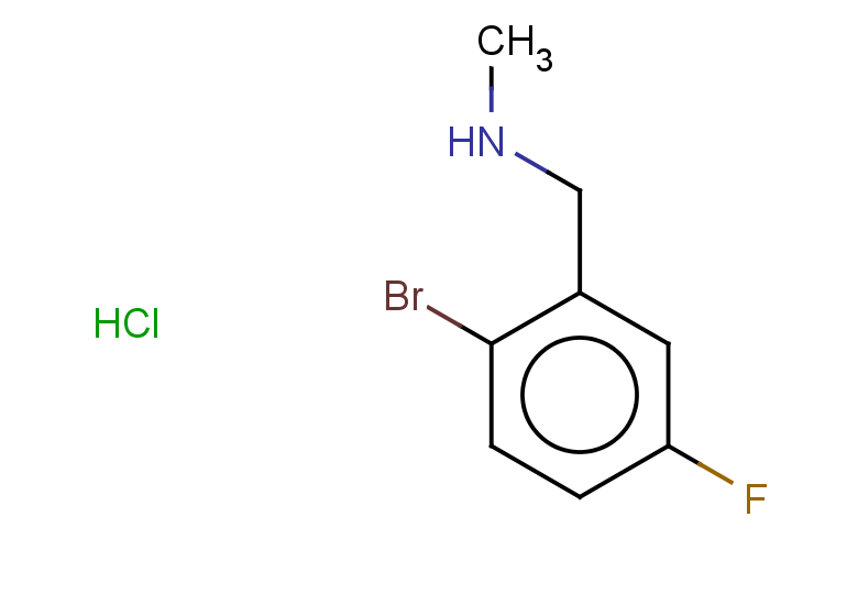 [(2-bromo-5-fluorophenyl)methyl](methyl)amine hydrochloride