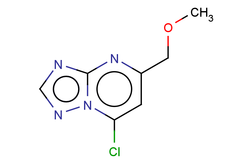 7-chloro-5-(methoxymethyl)-[1,2,4]triazolo[1,5-a]pyrimidine