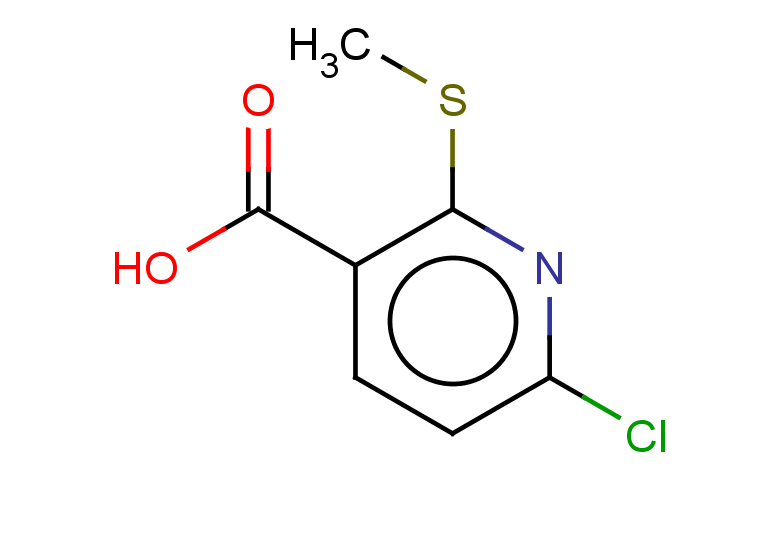 6-chloro-2-(methylsulfanyl)pyridine-3-carboxylic acid